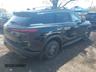 2025 Infiniti QX60 Luxe с VIN 5N1AL1FS8SC351486, выставлен на аукционе IAAI как лот 42142372 с пробегом 2 249 миль миль и . История ставок и продаж доступна на DreamBid. Изображение 4.