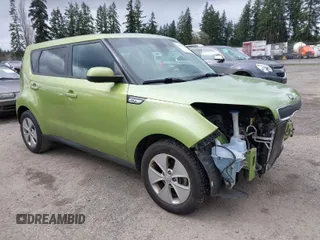 2015 Kia Soul with VIN KNDJN2A20F7801786, listed as a IAAI auction lot 41934766 with 85,251 mi miles. Bid and sale history available at carsss.com. Image 1.
