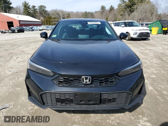 2025 Honda Civic Sport with VIN 2HGFE2F5XSH510270, listed as a Copart auction lot 47839085 with 8,279 mi miles and Salvage title. Bid and sale history available at DreamBid. Image 5.