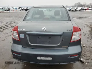 2009 Suzuki SX4 Man Sport FWD with VIN JS2YC414096203649, listed as a Copart auction lot 45156535 with 192,360 mi miles and Salvage Title. Bid and sale history available at carsss.com. Image 6.