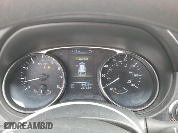 2016 Nissan Rogue SV with VIN KNMAT2MVXGP629263, listed as a Copart auction lot 54783115 with 136,322 mi miles and Clean Title. Bid and sale history available at carsss.com. Image 9.