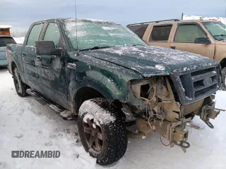 2008 Ford F-150 XL with VIN 1FTRW14W08FA87403, listed as a Copart auction lot 87237614 with 173,971 mi miles and Salvage Title. Bid and sale history available at carsss.com. Image 4.