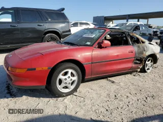 1991 Toyota MR2 z VIN JT2SW21N9M0004172, wystawiony jako Copart lot #44083265 z przebiegiem Nie podano mil oraz Nie do naprawy • Non repairable. Historia ofert i sprzedaży dostępna na DreamBid. Obrazek 1.