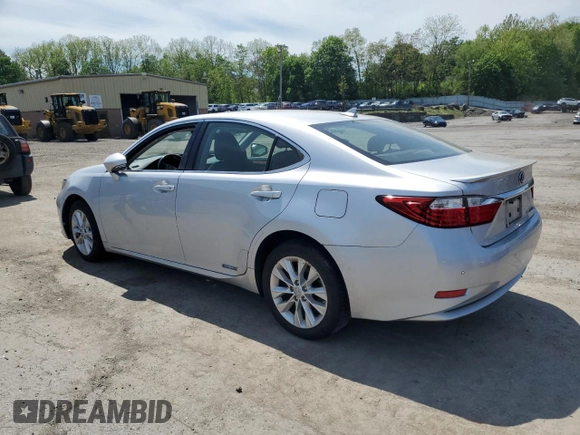 2014 Lexus ES 300h z VIN JTHBW1GG5E2051021, wystawiony jako Copart lot #56654705 z przebiegiem Nie podano mil oraz Szkoda całkowita • Salvage title. Historia ofert i sprzedaży dostępna na DreamBid. Obrazek 2.