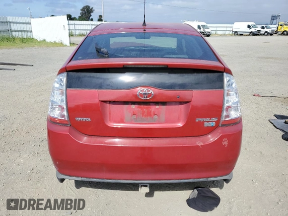 2007 Toyota Prius with VIN JTDKB20U477620188, listed as a Copart auction lot 55278725 with Not provided miles and Salvage title. Bid and sale history available at DreamBid. Image 6.