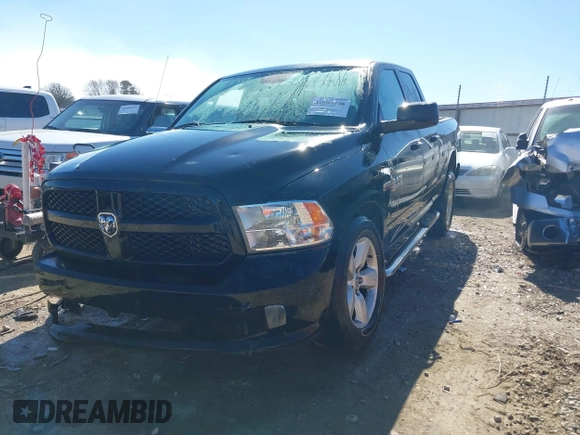 2014 Ram 1500 Express with VIN 1C6RR6FTXES278912, listed as a IAAI auction lot 41694746 with 140,356 mi miles and . Bid and sale history available at DreamBid. Image 2.