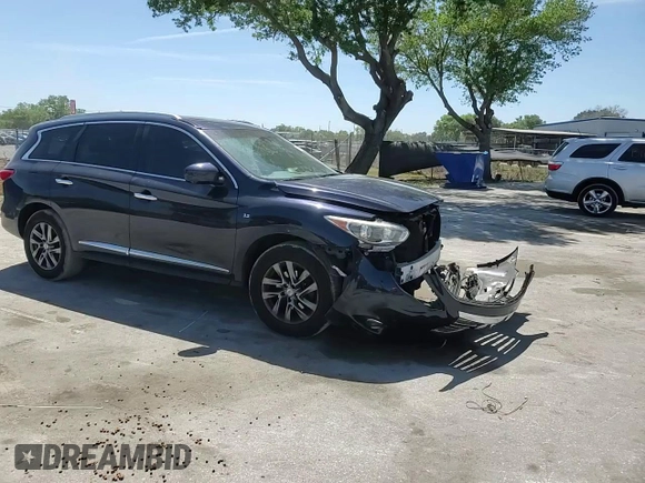 2015 Infiniti QX60 with VIN 5N1AL0MN3FC537434, listed as a Copart auction lot 49858355 with 155,181 mi miles and Salvage Title. Bid and sale history available at DreamBid. Image 11.