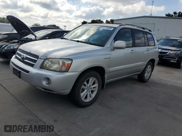 2006 Toyota Highlander z VIN JTEDW21A160015159, wystawiony jako Copart lot #54799095 z przebiegiem 251 173 mil mil oraz Szkoda całkowita • Salvage title. Historia ofert i sprzedaży dostępna na DreamBid. Obrazek 1.