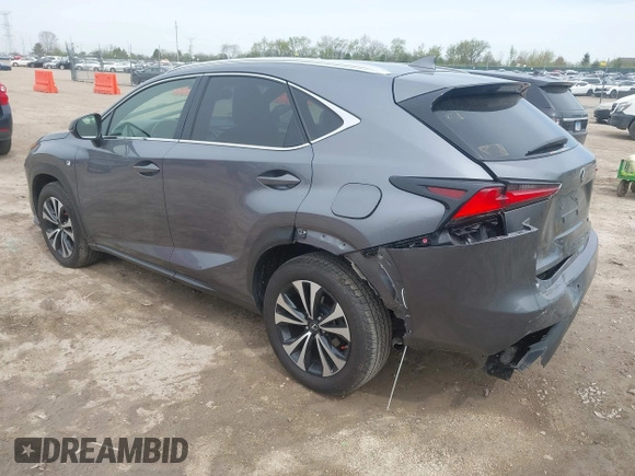 2018 Lexus NX 300 with VIN JTJBARBZ7J2158165, listed as a IAAI auction lot 42153520 with 99,942 mi miles and . Bid and sale history available at DreamBid. Image 3.