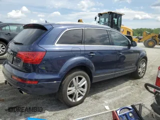 2015 Audi Q7 Premium Plus with VIN WA1LMAFEXFD017734, listed as a Copart auction lot 56646235 with 126,857 mi miles and Salvage title. Bid and sale history available at DreamBid. Image 3.