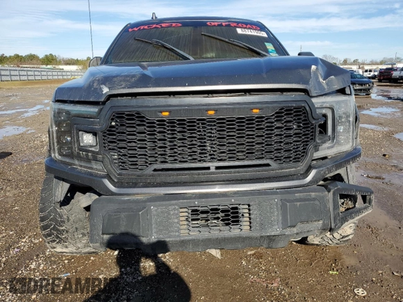 2018 Ford F-150 XL with VIN 1FTEW1EG4JKC18755, listed as a Copart auction lot 88741905 with 0 mi miles and Salvage Title. Bid and sale history available at carsss.com. Image 5.
