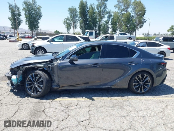 2021 Lexus IS 350 F Sport with VIN JTHGZ1B2XM5042188, listed as a IAAI auction lot 42529891 with 48,721 mi miles and . Bid and sale history available at DreamBid. Image 15.