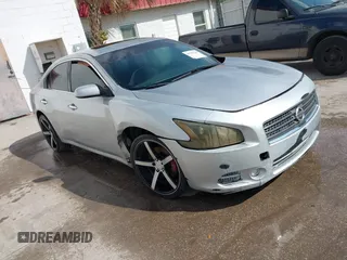 2012 Nissan Maxima S with VIN 1N4AA5AP3CC802674, listed as a IAAI auction lot 41707548 with 184,471 mi miles and . Bid and sale history available at DreamBid. Image 1.