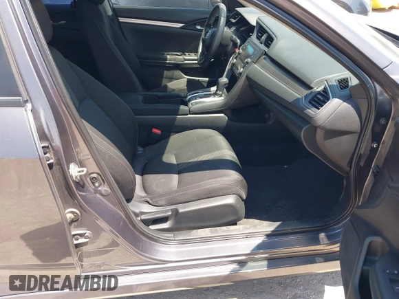 2019 Honda Civic Sedan LX with VIN 19XFC2F63KE025722, listed as a IAAI auction lot 42045594 with 57,290 mi miles. Bid and sale history available at carsss.com. Image 5.