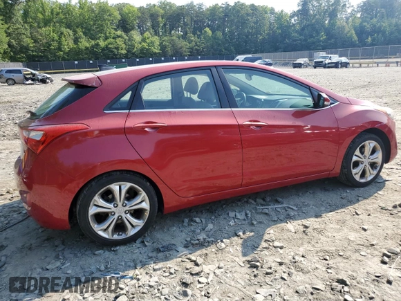 2013 Hyundai Elantra with VIN KMHD35LE5DU136986, listed as a Copart auction lot 60551325 with 66,355 mi miles and Salvage title. Bid and sale history available at DreamBid. Image 3.