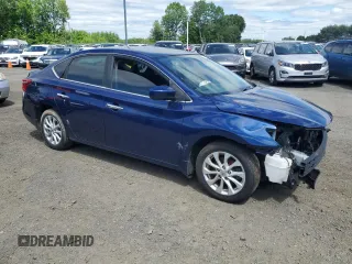 2019 Nissan Sentra S with VIN 3N1AB7AP8KY335652, listed as a Copart auction lot 57279915 with 74,677 mi miles and Clean title. Bid and sale history available at DreamBid. Image 4.