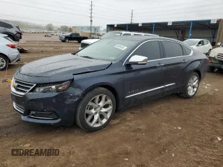 2018 Chevrolet Impala Premier with VIN 2G1125S30J9149785, listed as a Copart auction lot 53865465 with 82,582 mi miles and Salvage Title. Bid and sale history available at DreamBid. Image 1.