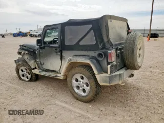 2015 Jeep Wrangler Sahara с VIN 1C4AJWBG4FL615303, выставлен на аукционе Copart как лот 57070465 с пробегом Не указан миль и Списание • Salvage title. История ставок и продаж доступна на DreamBid. Изображение 2.