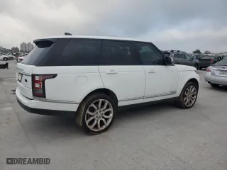 2017 Land Rover Range Rover HSE with VIN SALGS2FV9HA378582, listed as a Copart auction lot 51491955 with 0 mi miles and Clean Title. Bid and sale history available at carsss.com. Image 3.