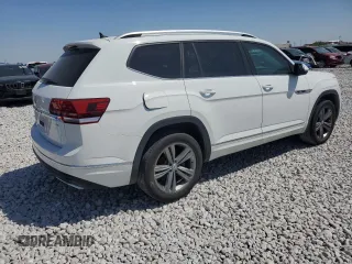 2018 Volkswagen Atlas SE with VIN 1V2FR2CA0JC575617, listed as a Copart auction lot 72691074 with 86,505 mi miles and Salvage title. Bid and sale history available at DreamBid. Image 3.