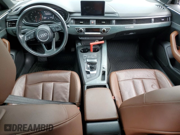 2018 Audi A4 Premium with VIN WAUDNAF49JA036460, listed as a Copart auction lot 48060675 with 135,640 mi miles and Salvage Title. Bid and sale history available at carsss.com. Image 8.