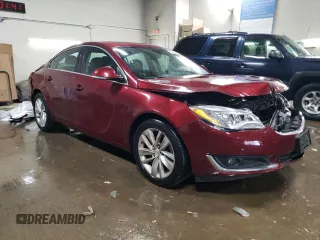 2016 Buick Regal Premium II with VIN 2G4GS5GX4G9156997, listed as a Copart auction lot 50136825 with 54,115 mi miles and Salvage Title. Bid and sale history available at carsss.com. Image 4.