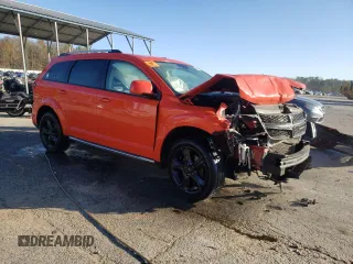 2018 Dodge Journey Crossroad with VIN 3C4PDDGG1JT370942, listed as a Copart auction lot 86313114 with 161,514 mi miles and Salvage Title. Bid and sale history available at DreamBid. Image 4.