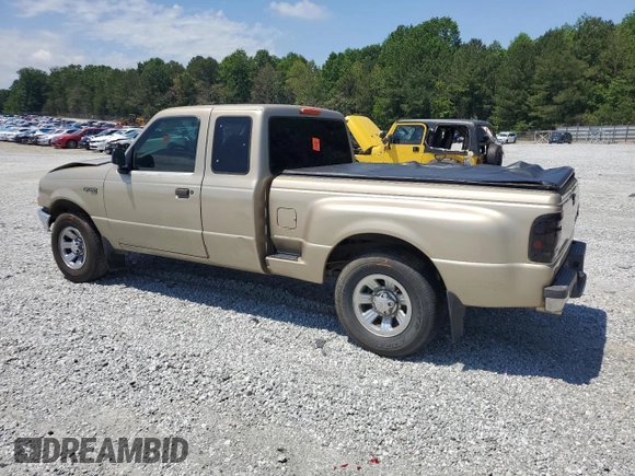 2000 Ford Ranger XL with VIN 1FTYR14VXYTA70121, listed as a Copart auction lot 56024985 with 271,426 mi miles and Salvage title. Bid and sale history available at DreamBid. Image 2.