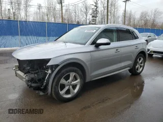 2019 Audi Q5 Premium Plus z VIN WA1BNAFYXK2093320, wystawiony jako Copart lot #48006335 z przebiegiem 78 928 mil mil oraz Szkoda całkowita • Salvage title. Historia ofert i sprzedaży dostępna na DreamBid. Obrazek 1.