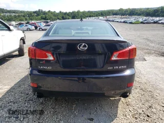 2009 Lexus IS 250 with VIN JTHCK262X92029131, listed as a Copart auction lot 63858915 with 129,451 mi miles and Salvage title. Bid and sale history available at DreamBid. Image 6.