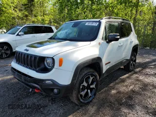 2021 Jeep Renegade Trailhawk with VIN ZACNJDC11MPN24897, listed as a Copart auction lot 58136175 with 69,294 mi miles and Clean title. Bid and sale history available at DreamBid. Image 1.