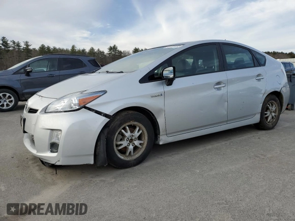 2010 Toyota Prius II with VIN JTDKN3DU7A0027688, listed as a Copart auction lot 48731495 with 185,847 mi miles and Salvage Title. Bid and sale history available at carsss.com. Image 1.