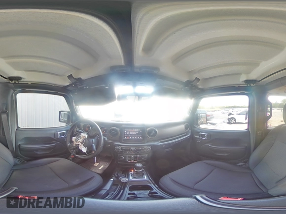 2020 Jeep Wrangler Unlimited Sport with VIN 1C4HJXDG6LW311546, listed as a Copart auction lot 51675395 with 27,679 mi miles and Salvage title. Bid and sale history available at DreamBid. Image 15.