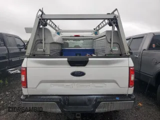 2018 Ford F-150 XL with VIN 1FTEX1EB4JKD76711, listed as a Copart auction lot 57730345 with 187,502 mi miles and Clean title. Bid and sale history available at DreamBid. Image 6.