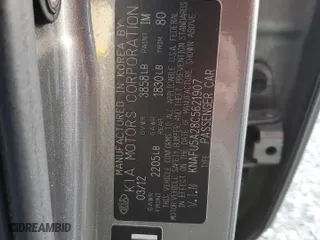 2012 Kia Forte 5-Door EX with VIN KNAFU5A28C5621907, listed as a Copart auction lot 49043625 with 151,094 mi miles and Salvage Title. Bid and sale history available at carsss.com. Image 15.