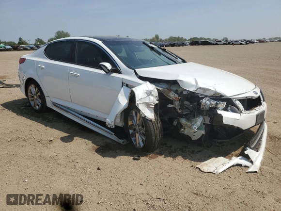 2014 Kia Optima SX Turbo with VIN 5XXGR4A69EG292770, listed as a Copart auction lot 60703465 with 148,171 mi miles and Salvage title. Bid and sale history available at DreamBid. Image 4.