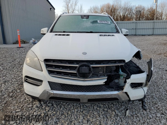 2014 Mercedes-Benz M 350 with VIN 4JGDA2EB5EA392684, listed as a Copart auction lot 42676784 with 212,664 mi miles and Clean Title. Bid and sale history available at DreamBid. Image 5.