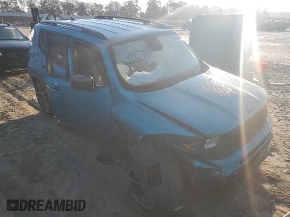2021 Jeep Renegade 80th Anniversary с VIN ZACNJDBB2MPN08752, выставлен на аукционе Copart как лот 72524634 с пробегом 39 424 миль миль и Списание • Salvage title. История ставок и продаж доступна на DreamBid. Изображение 4.