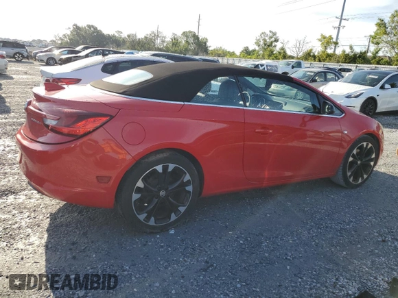 2017 Buick Cascada Sport Touring z VIN W04WJ3N52HG073980, wystawiony jako Copart lot #61477035 z przebiegiem Nie podano mil oraz Nie do naprawy • Non repairable. Historia ofert i sprzedaży dostępna na DreamBid. Obrazek 3.