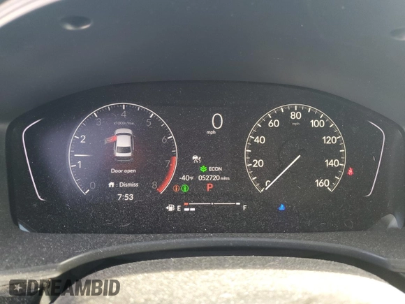 2022 Honda Civic Sport z VIN 2HGFE2F50NH609880, wystawiony jako Copart lot #53823285 z przebiegiem 52 720 mil mil oraz Szkoda całkowita • Salvage title. Historia ofert i sprzedaży dostępna na DreamBid. Obrazek 9.