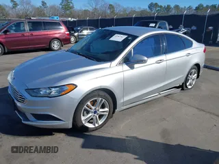 2018 Ford Fusion SE with VIN 3FA6P0HD1JR227721, listed as a IAAI auction lot 41587967 with 180,084 mi miles. Bid and sale history available at carsss.com. Image 17.