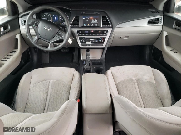 2017 Hyundai Sonata 2.4L with VIN 5NPE24AF1HH583896, listed as a Copart auction lot 48789575 with 127,197 mi miles and Salvage Title. Bid and sale history available at carsss.com. Image 8.