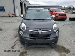 2015 FIAT 500L Lounge with VIN ZFBCFACH4FZ033464, listed as a Copart auction lot 53490295 with 169,288 mi miles and Salvage Title. Bid and sale history available at DreamBid. Image 5.