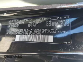 2023 Volvo XC60 Plus Bright Theme with VIN YV4L12DN3P1284785, listed as a Copart auction lot 80897574 with Not Provided miles and Salvage Title. Bid and sale history available at DreamBid. Image 13.
