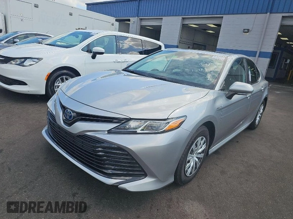 2019 Toyota Camry Hybrid LE z VIN 4T1B31HK1KU511655, wystawiony jako IAAI lot #41981986 z przebiegiem 42 845 mil mil oraz . Historia ofert i sprzedaży dostępna na DreamBid. Obrazek 1.