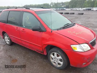 2000 Mazda MPV DX with VIN JM3LW28G1Y0125407, listed as a IAAI auction lot 42386995 with Not provided miles and . Bid and sale history available at DreamBid. Image 6.