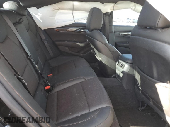 2020 Cadillac CT5 V-Series with VIN 1G6DV5RW8L0150419, listed as a Copart auction lot 87421384 with 58,743 mi miles and Salvage Title. Bid and sale history available at carsss.com. Image 10.