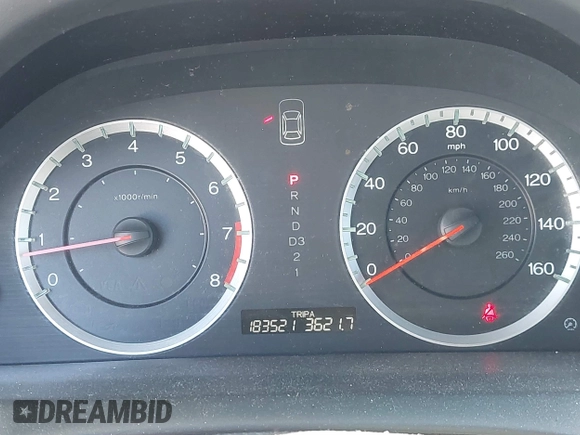2010 Honda Accord EX z VIN 5KBCP3F77AB018255, wystawiony jako IAAI lot #41653419 z przebiegiem 183 521 mil mil oraz . Historia ofert i sprzedaży dostępna na DreamBid. Obrazek 15.