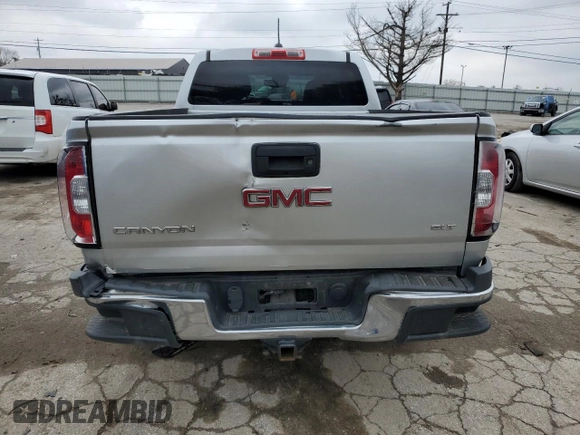 2015 GMC Canyon 4WD SLT with VIN 1GTG6CE33F1183608, listed as a Copart auction lot 45346075 with 96,881 mi miles and Salvage Title. Bid and sale history available at carsss.com. Image 6.