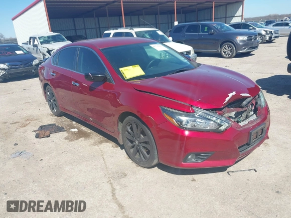 2017 Nissan Altima SR with VIN 1N4AL3AP9HC226112, listed as a IAAI auction lot 41739103 with 85,385 mi miles and . Bid and sale history available at carsss.com. Image 1.